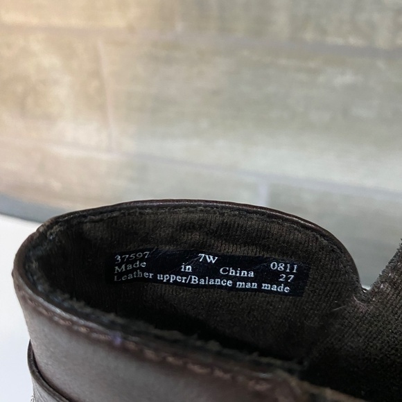 Clarks Ankle Boot- Sz‎ 7-Brown - Picture 6 of 9